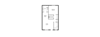 a floor plan of a small house