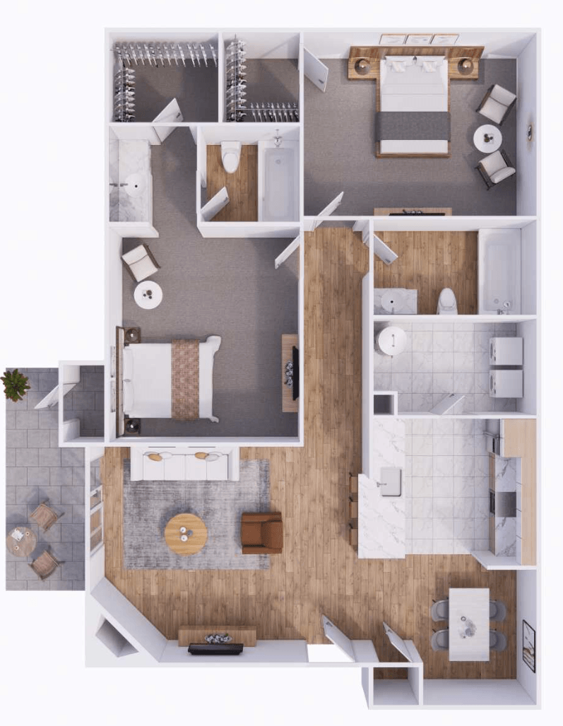 Truman Floor Plan at The Township, Kansas City, 64155
