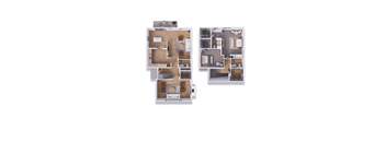 2 bed 2.5 bath townhouse 1879 square feet at Willow Creek, Kansas City, MO, 64114