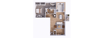 Washburn Floor Plan at The Township, Kansas City, 64155