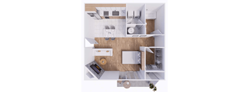 Washington Square Floor Plan at The Township, Kansas City, Missouri