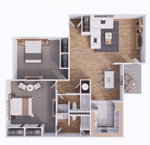 Westminster Floor Plan at The Township, Kansas City