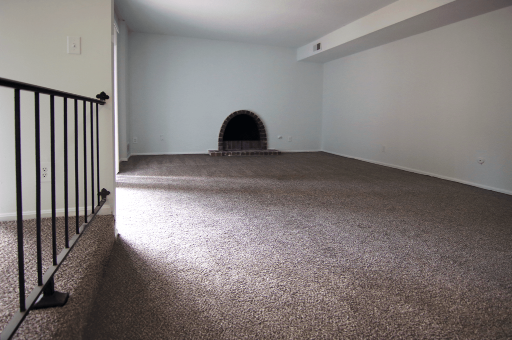 Livingroom with fireplace at Willow Creek, Kansas City, 64114