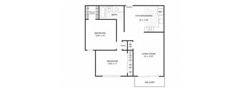 Residence 4  2Bed 1Bath at Marine View Apartments, Alameda