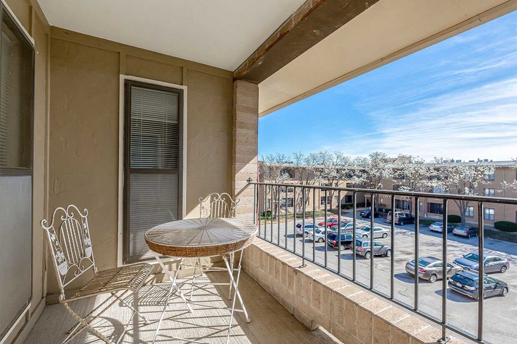 Private Balcony at Willow Creek, Missouri