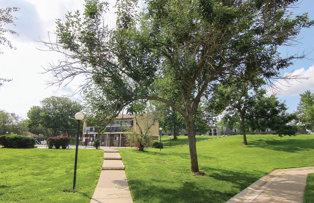 Raintree Pool Entry at Raintree Apartments, Topeka, KS, 66614