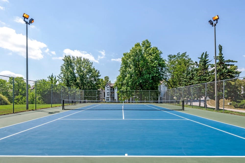 Tennis Court at Coach House Apartments, Kansas City, Missouri