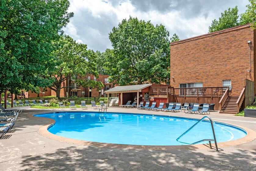 Northside Pool at Coach House Apartments, Kansas City, MO, 64131
