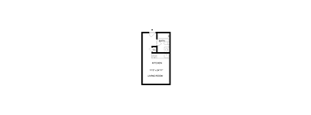 SH-Calais Floorplan at Commons at Sylvan Highlands Apartments, Portland, OR, 97225