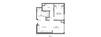 1 Bedroom Den 1 Bath