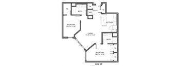 2 Bedroom 2 Bath