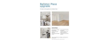 Fully upgraded unit at Ballston Place