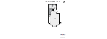 Studio Floorplan Example Unit 4