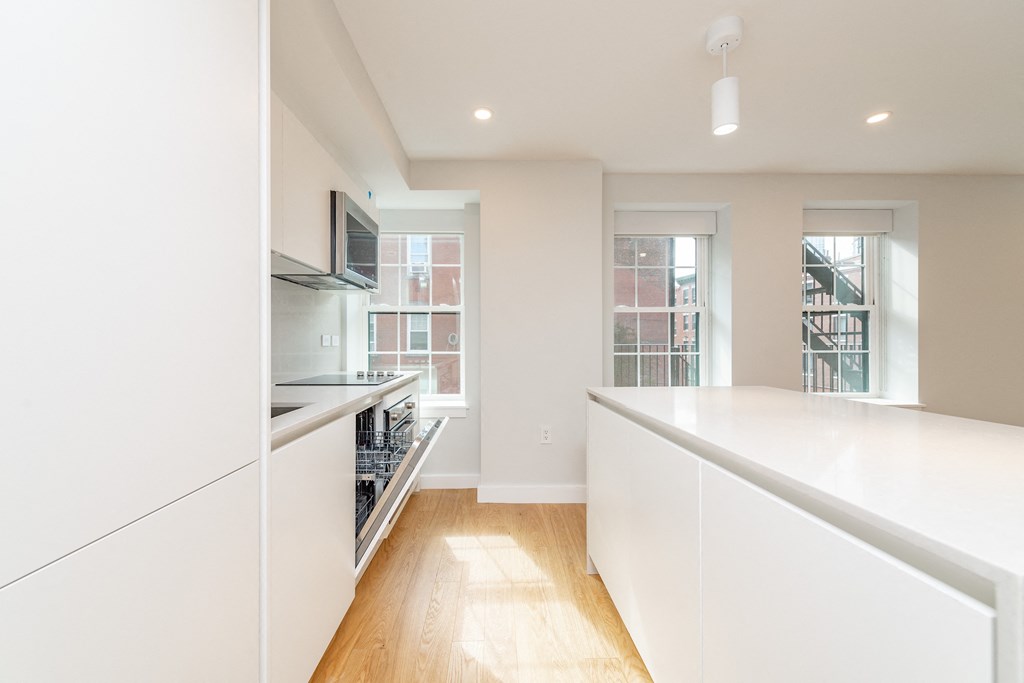 renovated kitchen with dishwasher