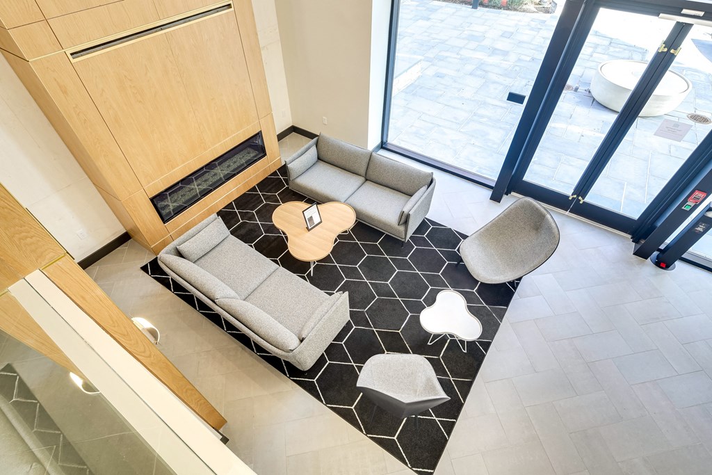 The Stanton fireplace and lounge