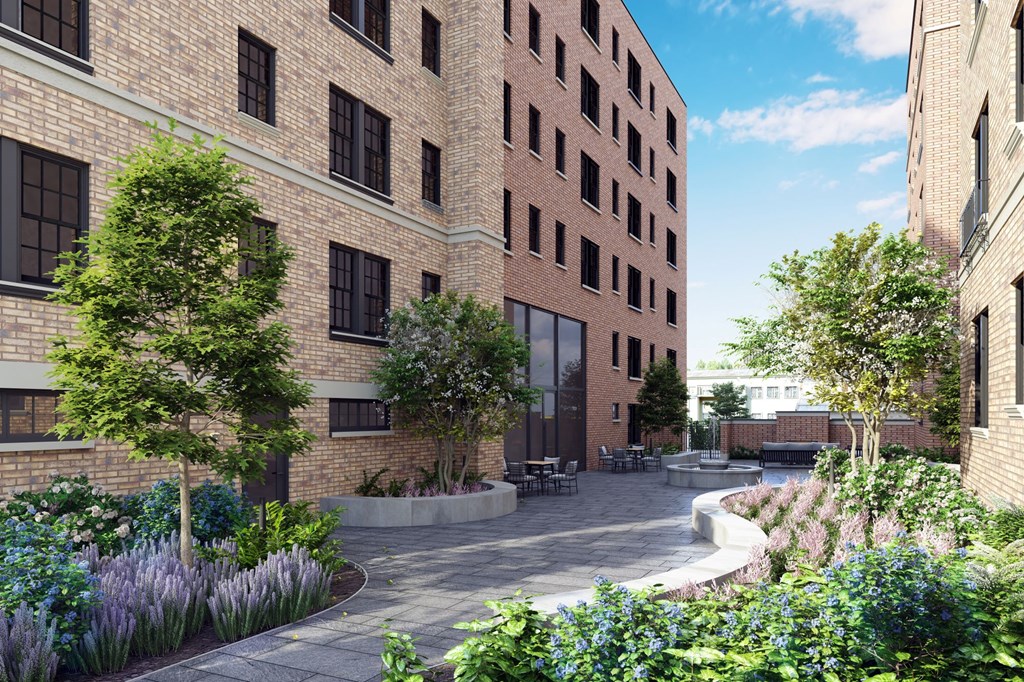 The Stanton private courtyard