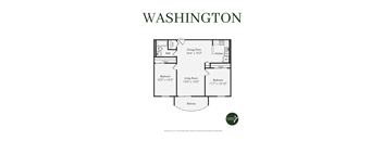 Two Bedroom One Bath Apartment