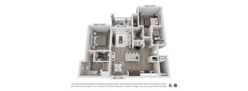 Two Bedroom Floorplan