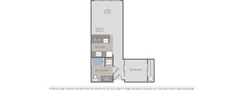 Canvas Apartments 1 Bedroom 1 Bath