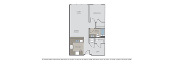 Canvas Apartments 1 Bedroom 1 Bath Den