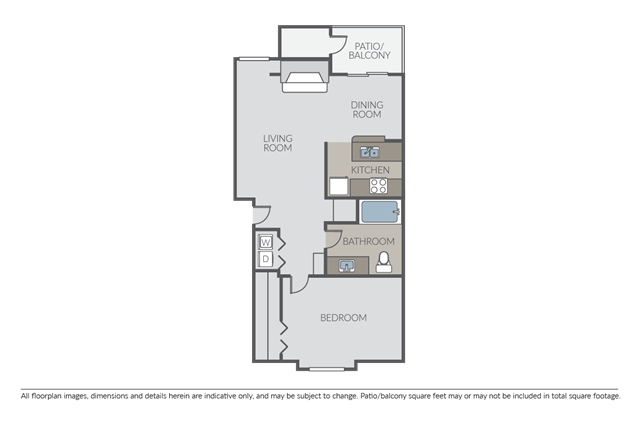 1-bedroom apartment at Martha Lake Apartments in Lynnwood, WA