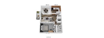 450 Green 1 bedroom apartment