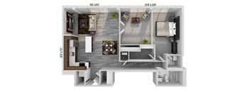 2 Bed 1 Bath Basic