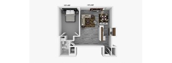 1 Bed Standard AB