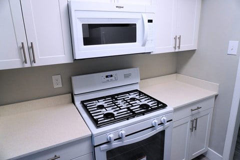 Updated kitchen appliances