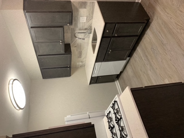 Updated kitchen with quartz countertop