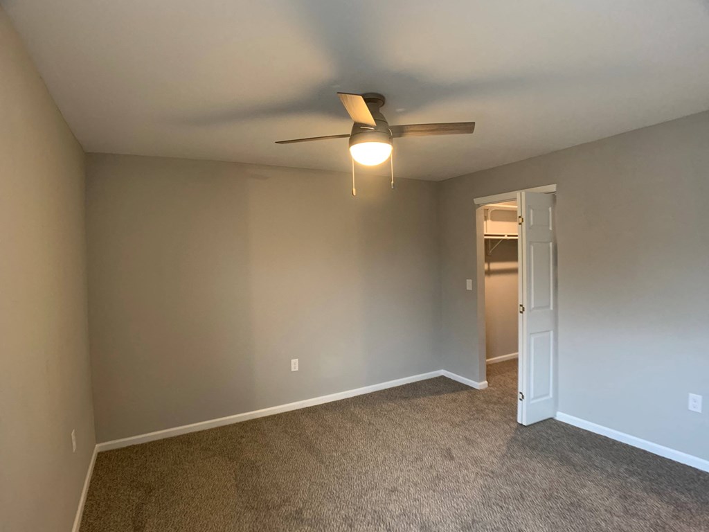 large carpeted bedroom