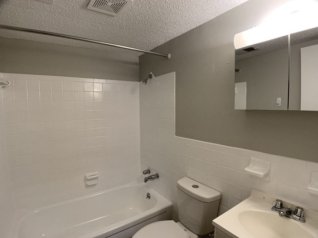 full updated bathroom