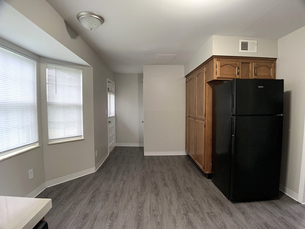 Open area with fridge at Roosevelt in Independence, MO