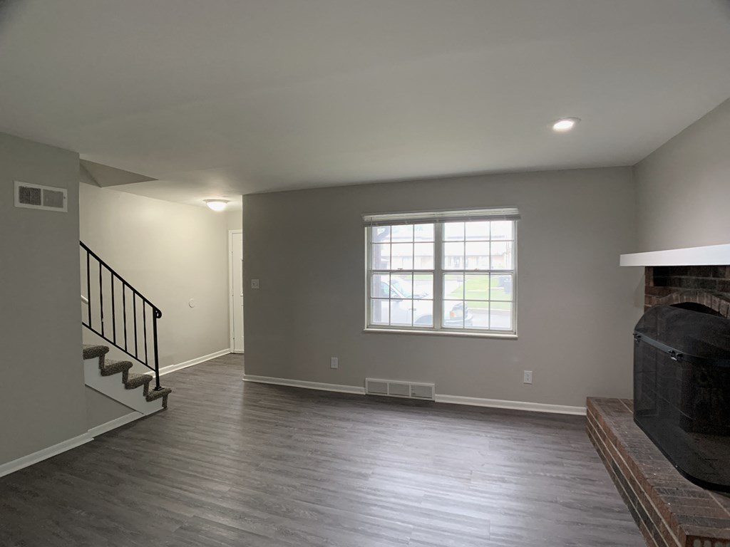 Open area with large windows at Roosevelt in Independence, MO