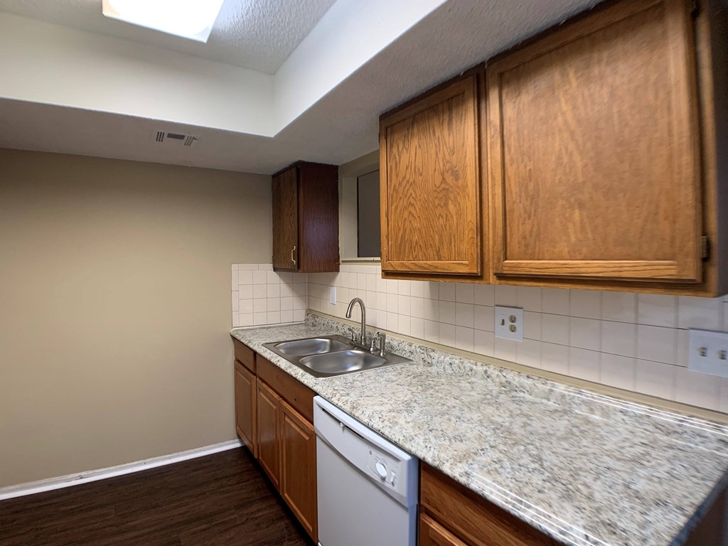 kitchen with cabinets and appliances