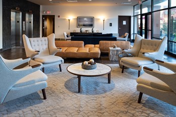 Interior lobby at walnut tower apartments in kansas city missouri - Photo Gallery 5