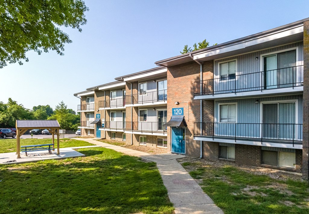 our apartments offer a park with a playground