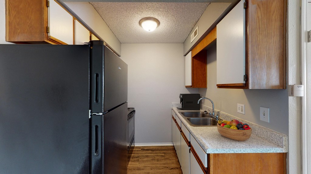 Kitchen with spacious cabinetry