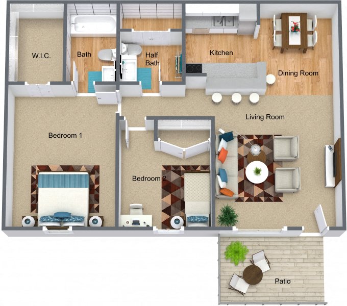 Two Bedroom