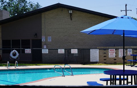 the swimming pool at our community center