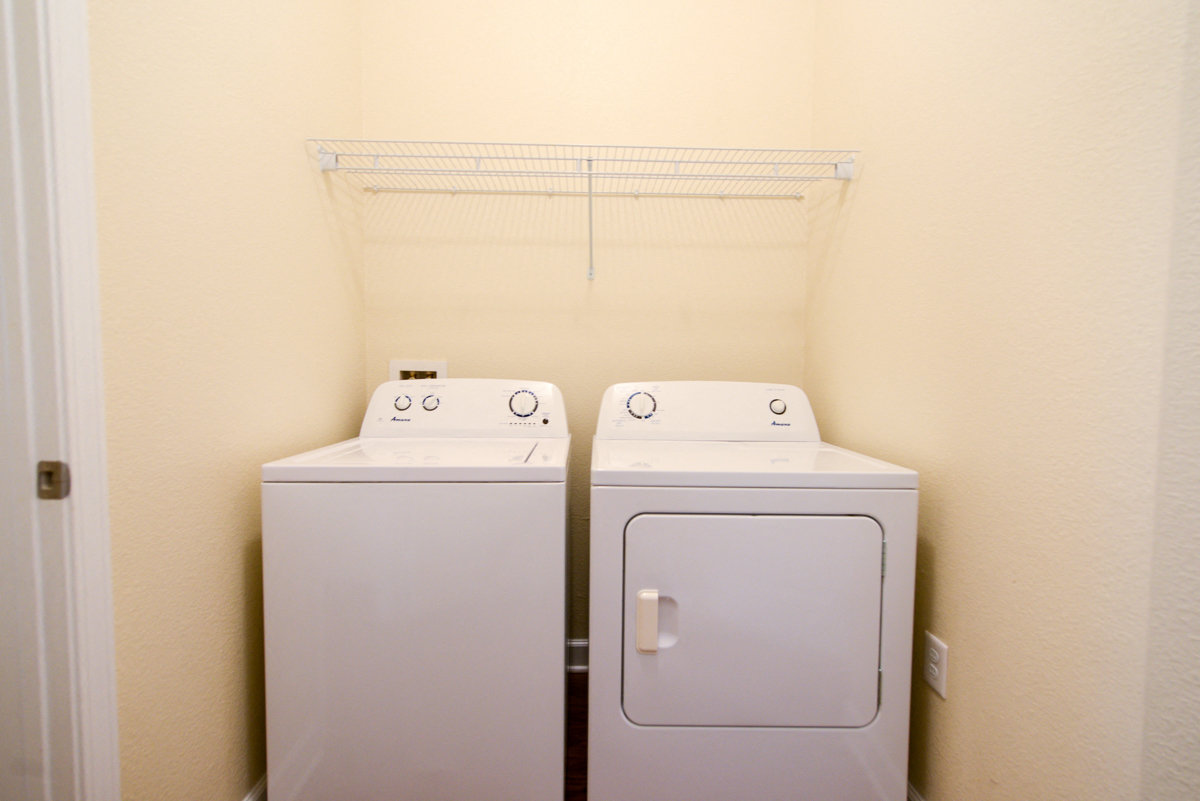Washer and Dryer in the Laundry Room  at Alaqua, Jacksonville, FL