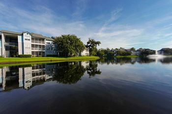 Screened in patios in each home  at Ocean Park, Florida, 32250