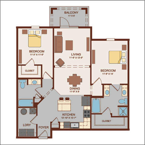 Barcelona Floor Plan at Hacienda Club, Jacksonville, FL