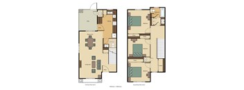 Lemon Hill Three Bedroom Floor Plan