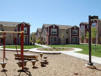 Playground at Lemon Hill Mutual Housing