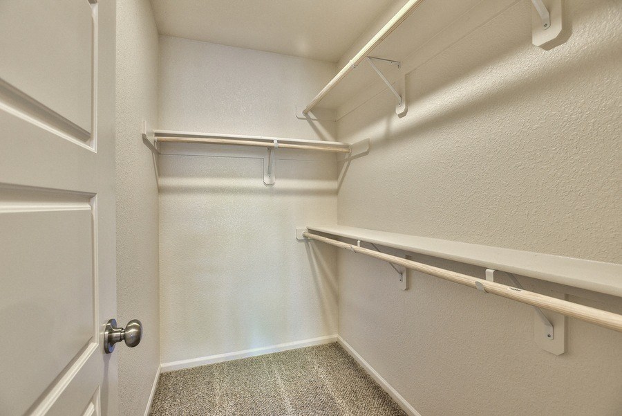 our apartments have a spacious walk in closet