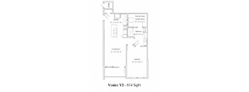 the venice condo floor plan