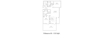 the floor plan of the residence