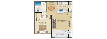 One Bedroom/One Bath