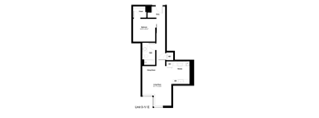 The Danforth Apartments 0-1 E Floor Plan